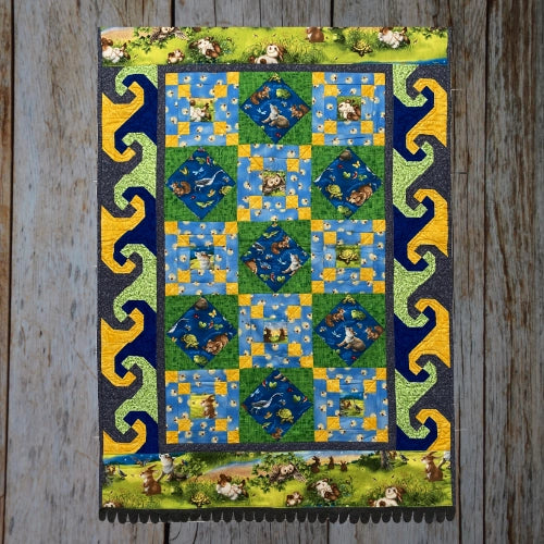 Baby-Quilt Bunny & Friends