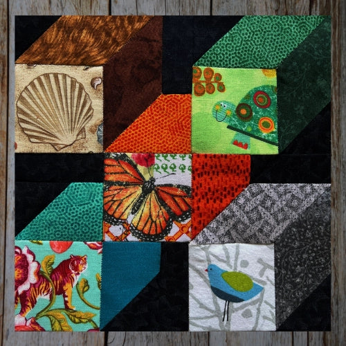 Eye Spy Cubes - Block Vorlage