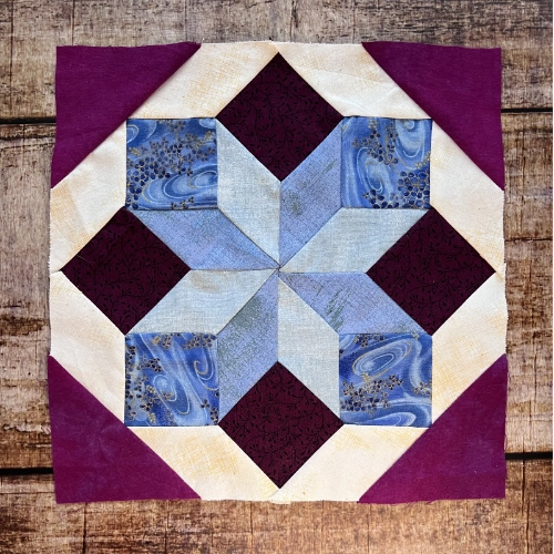 Rolling Star — EPP Block Vorlage