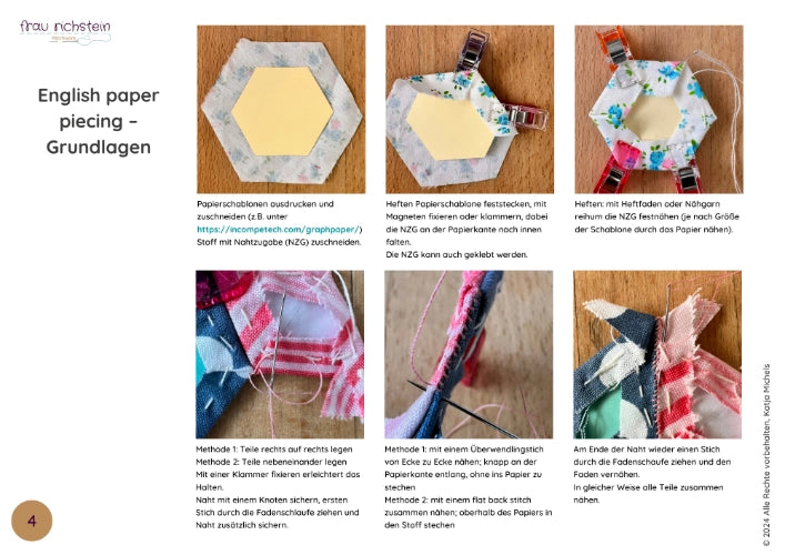 Sommergarten - English Paper Piecing